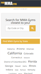Mobile Screenshot of findmmagym.com